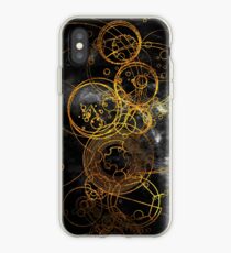 Time Lord Writing (black) iPhone Case