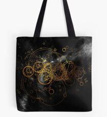 Bolsa de tela El tiempo escrito por el señor (negro)