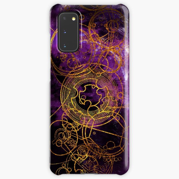 Time Lord Writing (purple) Samsung Galaxy Snap Case