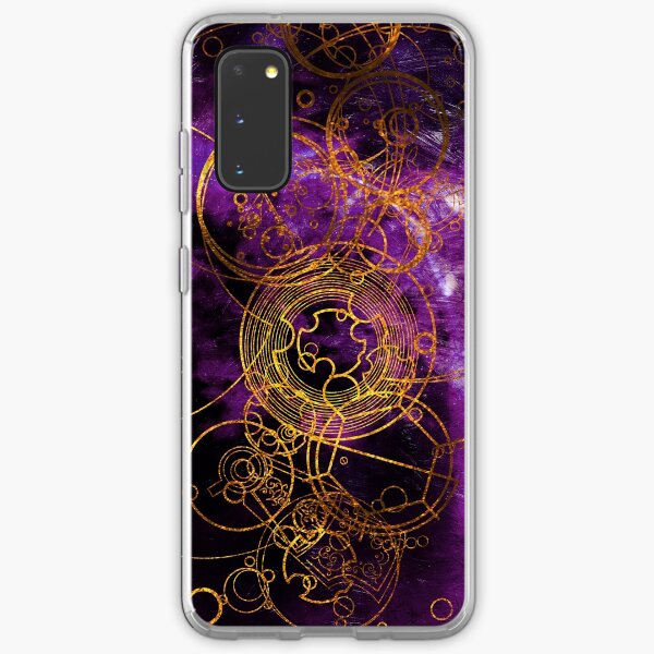 Time Lord Writing (purple) Samsung Galaxy Soft Case