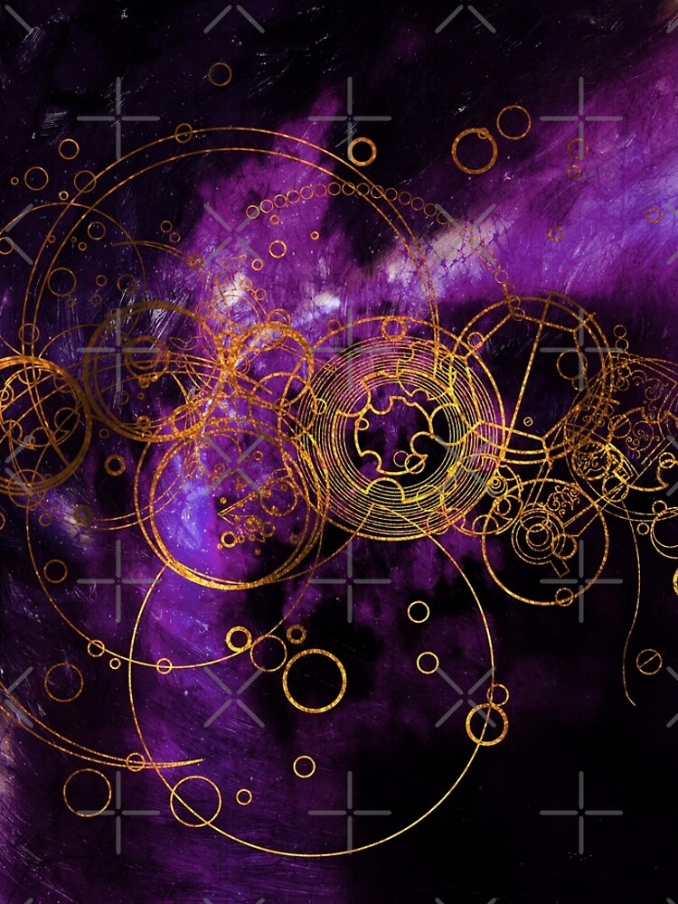 Time Lord Writing (purple) by TheWhiteBear