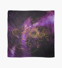 Time Lord Writing (purple) Scarf