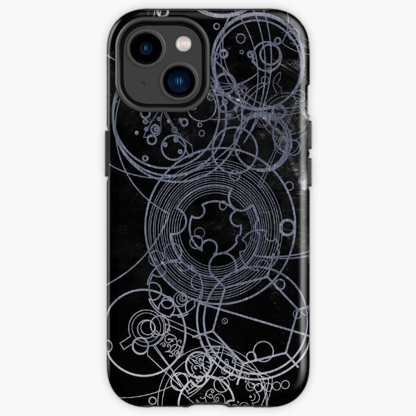 Time Lord Writing (silver) iPhone Tough Case