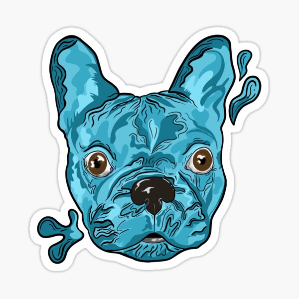 Frank the French Bulldog Sticker