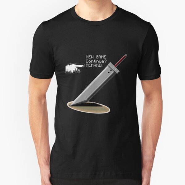 Final Fantasy 7: Finally the promise has been made. Slim Fit T-Shirt