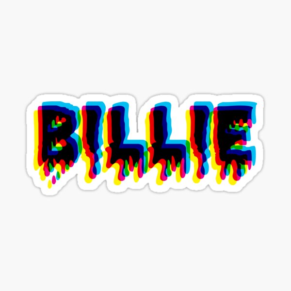 Drawing Billie Eilish Merch Logo
