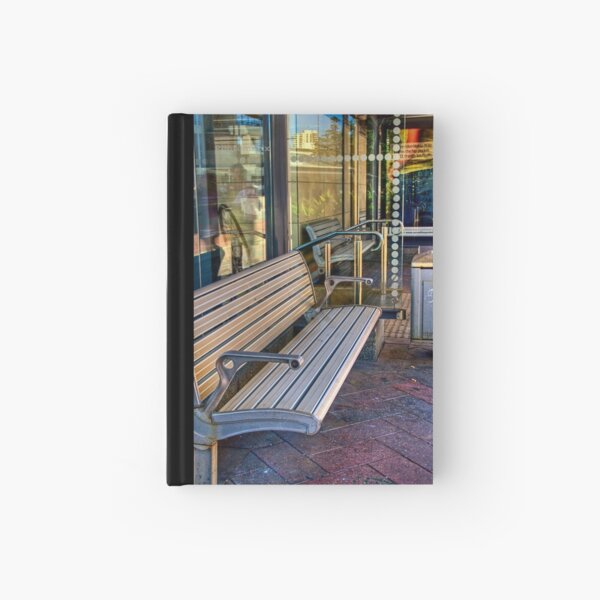Waiting at Manly Hardcover Journal