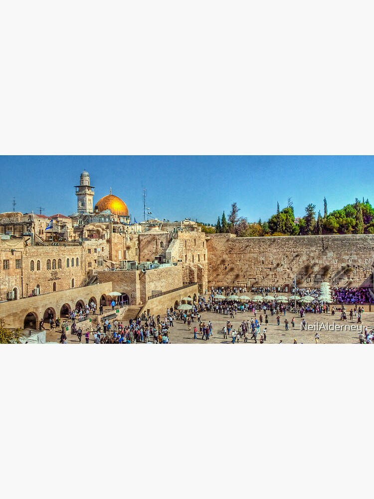 The Wailing Wall, Jerusalem by NeilAlderney