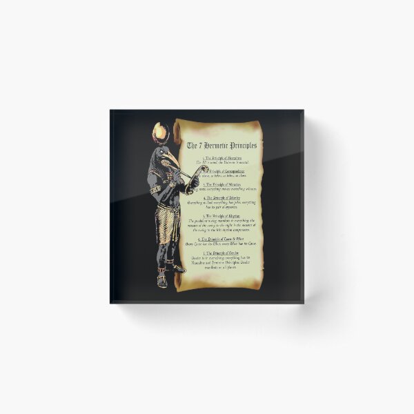 Item preview, Thoth and The 7 Hermetic Principles - Egyptian and Greek Philosophy from The Kybalion designed and sold by Occult Designs.