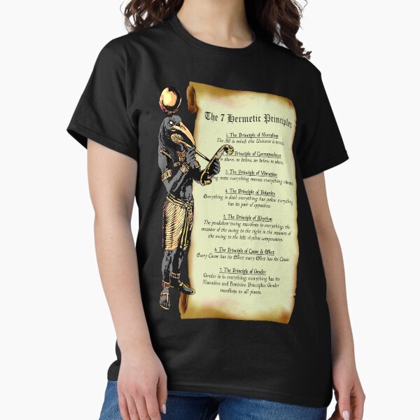Item preview, Thoth and The 7 Hermetic Principles - Egyptian and Greek Philosophy from The Kybalion designed and sold by Occult Designs.