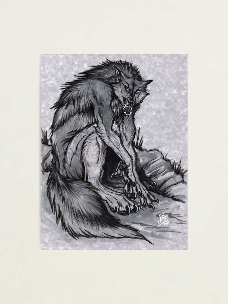 Alternate view of Werewolf Photographic Print