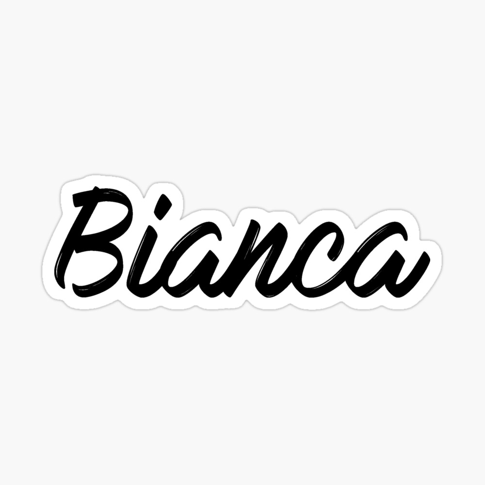 Bianca Name Tattoo Designs | Lettering guide, Name tattoos, Name tattoo