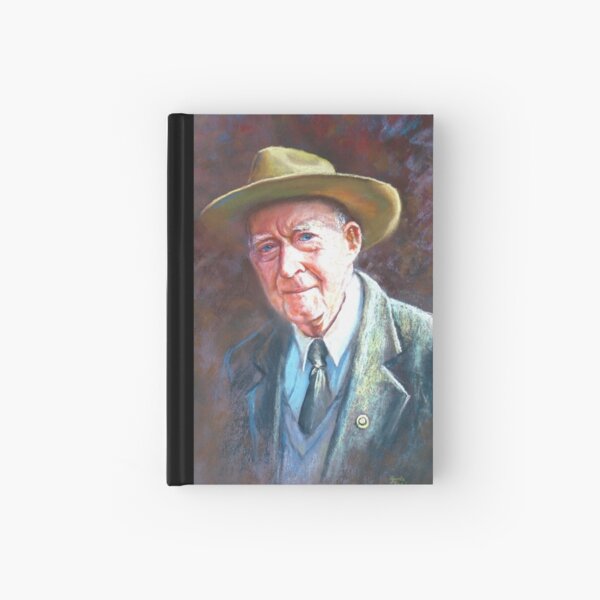 'Portrait of Tom Tehan' Hardcover Journal