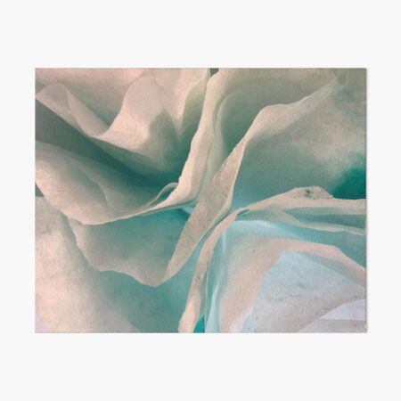 Layers of Blue Art Board Print