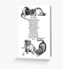 Ode To A Rat Greeting Card