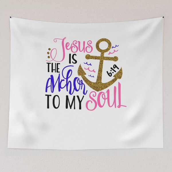 Item preview, INSPIRATIONAL CHRISTIAN BIBLE VERSE QUOTES - NAUTICAL JESUS designed and sold by rdorsey8.