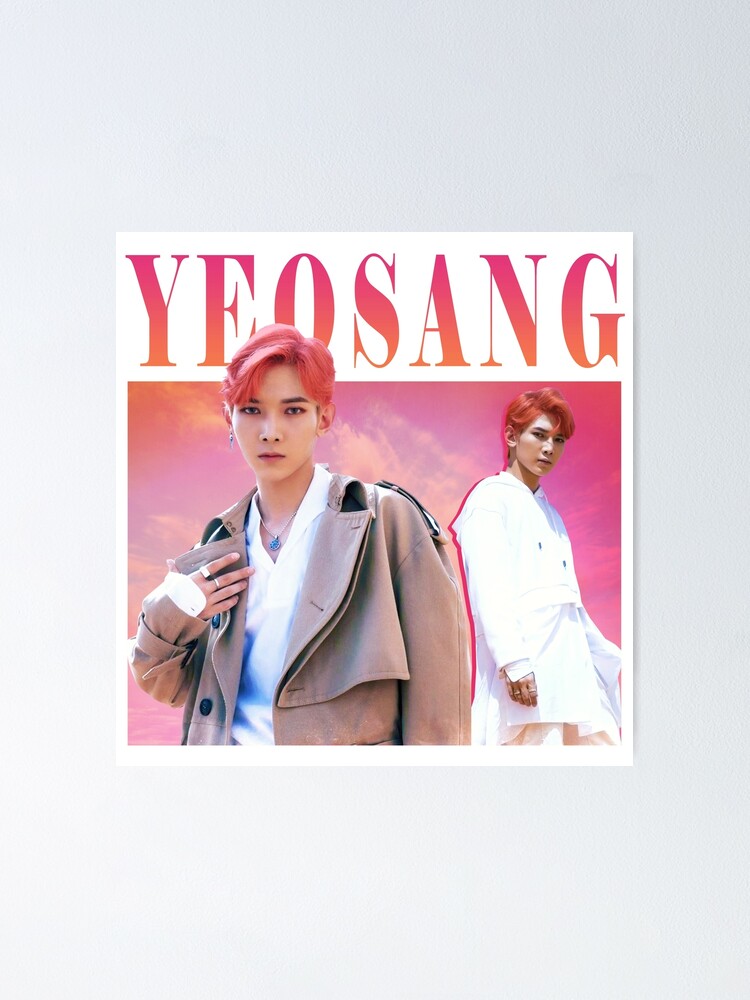 ATEEZ Cute Vintage Retro Kpop Band Style 90s | Poster