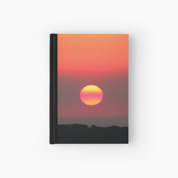 Strange Sunset Hardcover Journal