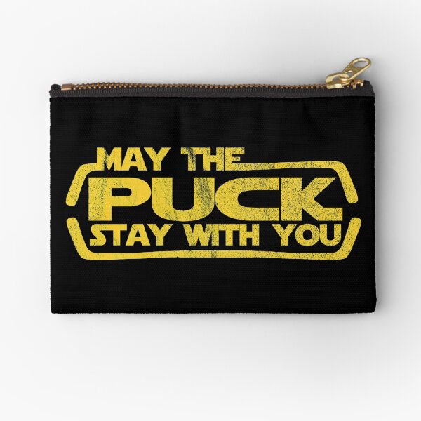 May The Puck Stay With You Zipper Pouch