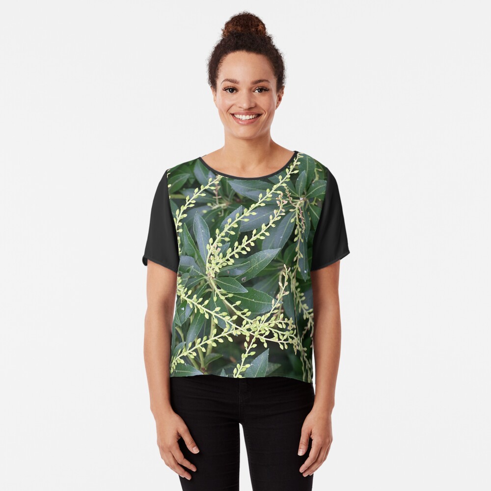 Japanese Andromeda Chiffon Top