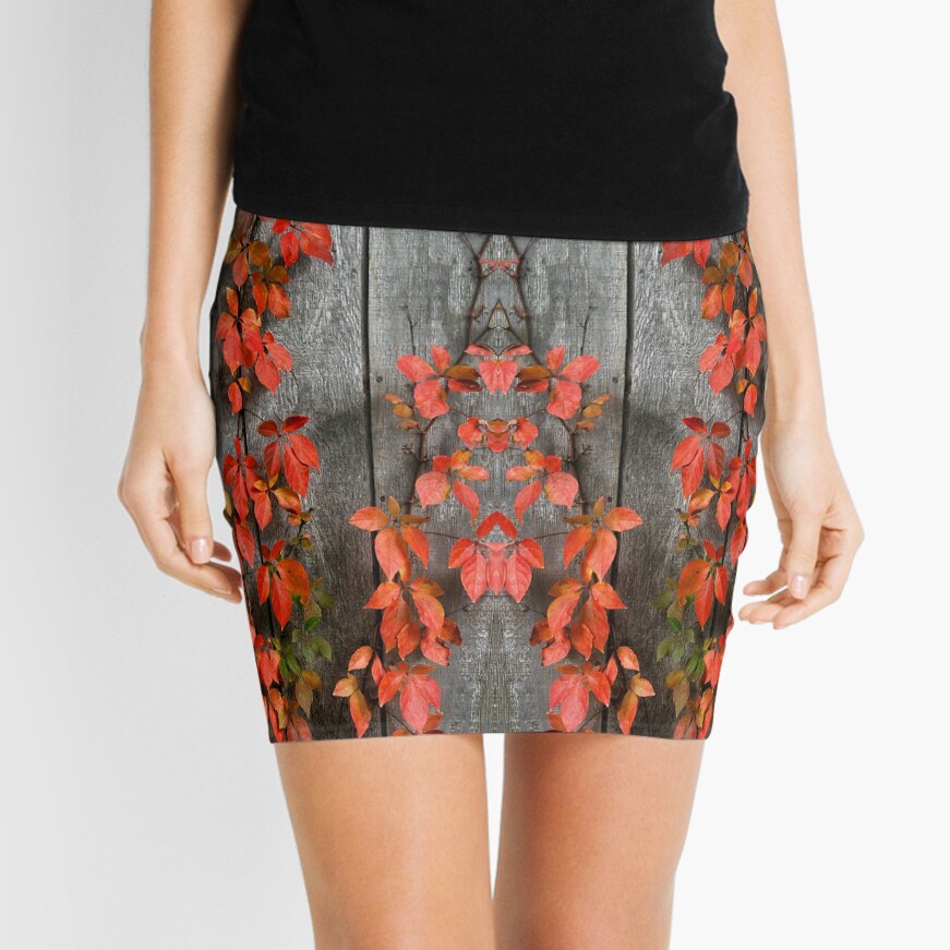 Autumn Creepers Mini Skirt