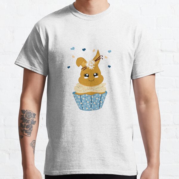 niedlicher Häschen Cupcake Classic T-Shirt