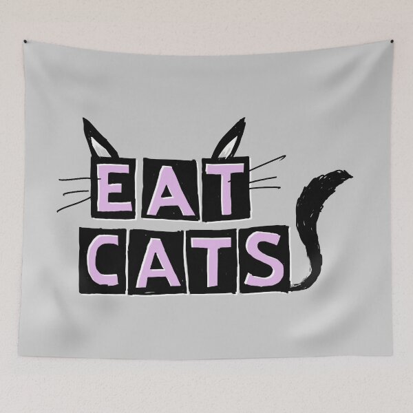Item preview, EAT CATS  designed and sold by HeyK.
