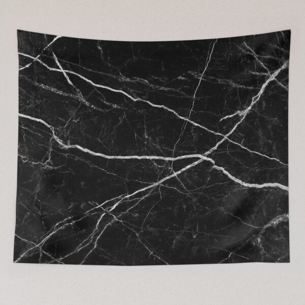 Aperçu de l'œuvre Motif de texture de pierre de marbre noir créée et vendue par La Chic.
