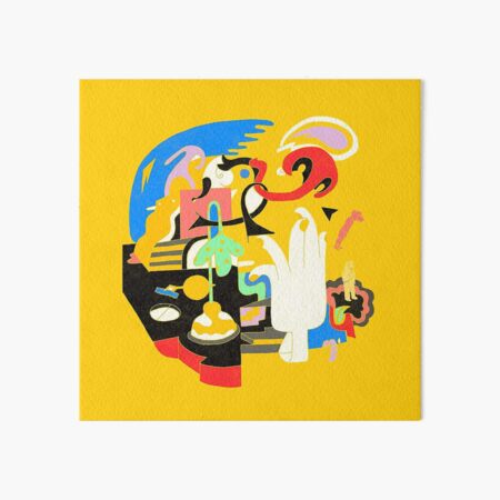 Faces - Mac Miller Art Board Print