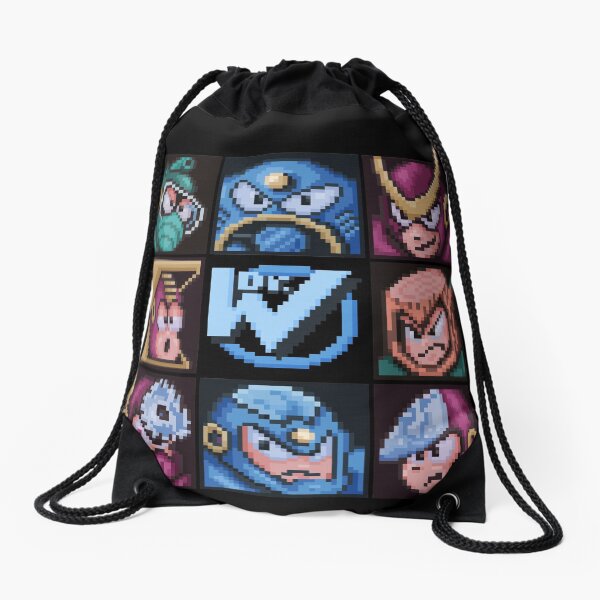 Mega Robot Bosses 2 Drawstring Bag
