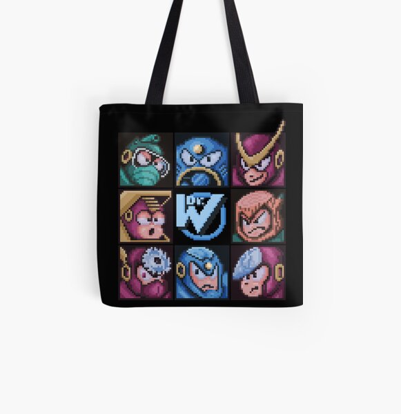 Mega Robot Bosses 2 All Over Print Tote Bag
