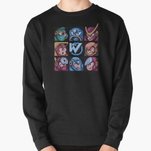 Mega Robot Bosses 2 Pullover Sweatshirt