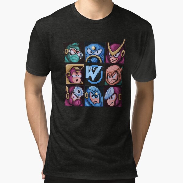 Mega Robot Bosses 2 Tri-blend T-Shirt