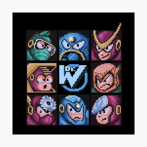 Mega Robot Bosses 2 Photographic Print