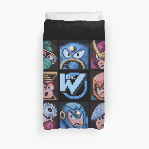 Mega Robot Bosses 2 Duvet Cover