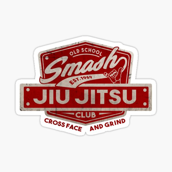 Smash Jiu Jitsu Logo Sticker