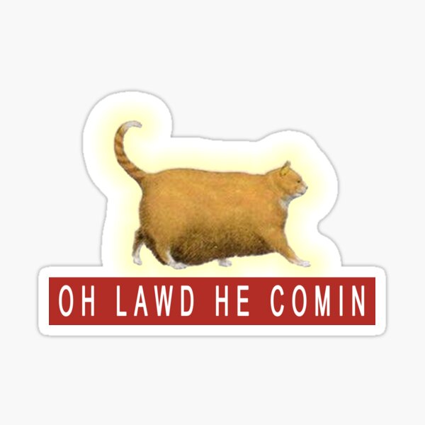 Chonk Cat Meme   Sticker