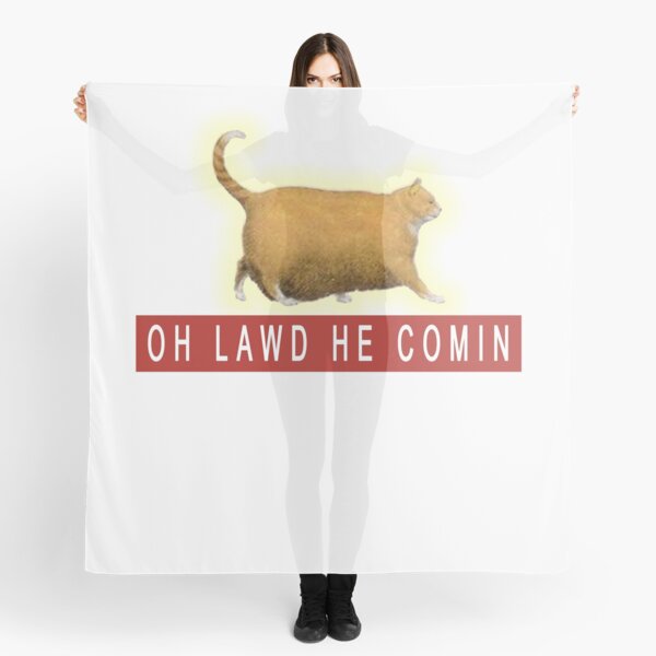Chonk Cat Meme Scarf