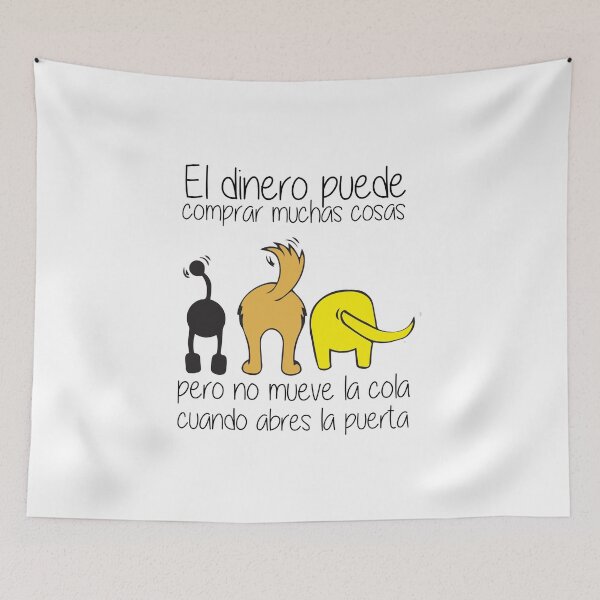 Item preview, El Dinero Puede Comprar Muchas Cosas Pero... - Lindo Perro Amante designed and sold by Ding-One.