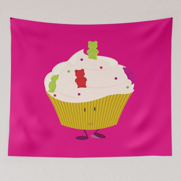 Item preview, Gummy Bear Cupcake Character designed and sold by Melissa Patton.