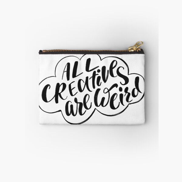 Item preview, All creatives are weird lettering  designed and sold by KatrinPo.