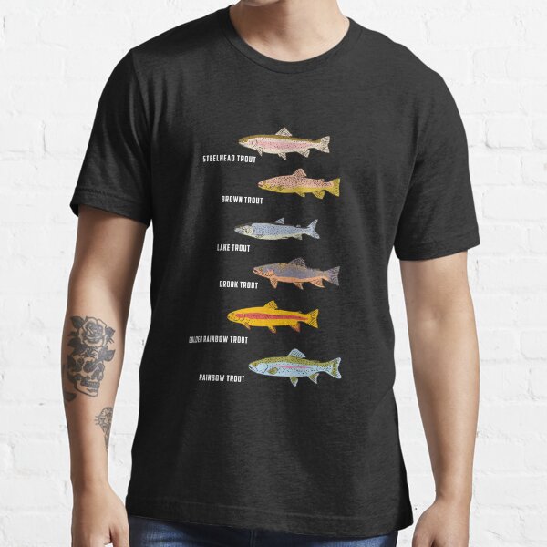 Trout fishing | Fish species fishing gift idea Essential T-Shirt