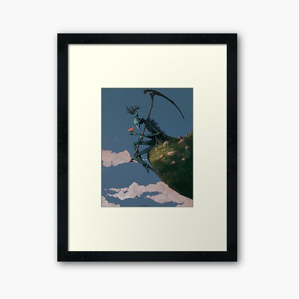 The king's journey: Crown of Thorn Framed Art Print