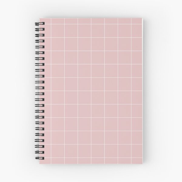 Item preview, Pink Grid | pencilmeinstationery.com designed and sold by pencilmein.