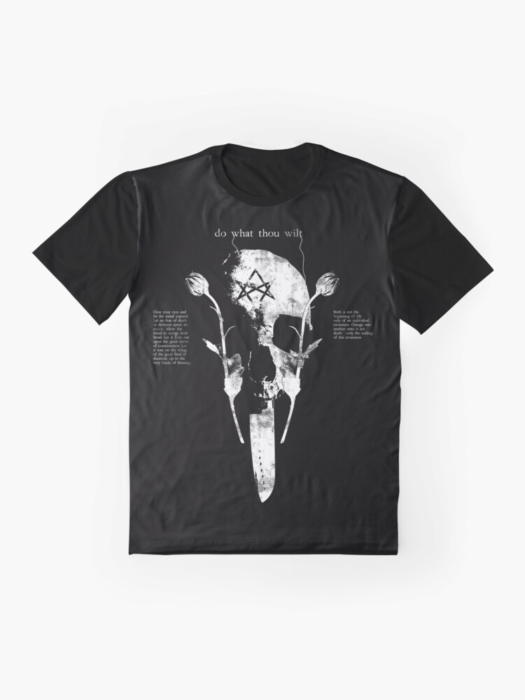 Alternate view of Do What Thou Wilt Graphic T-Shirt