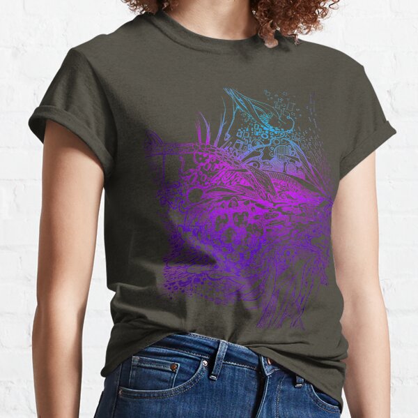 Multi-Dimensional Snake Eye - Illustration Classic T-Shirt