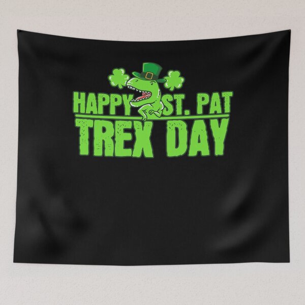 Item preview, Happy St Patricks Day T-Rex Shamrock Irish  designed and sold by 4tomic.