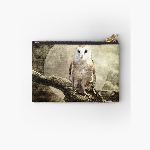 Item preview, Rustic Owl Bird Moon Branch Modern Country Farmhouse Art A413 designed and sold by byNicol.