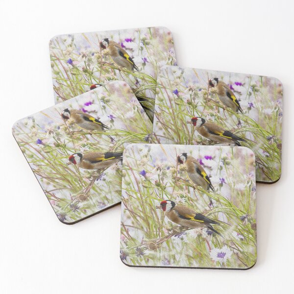 Item preview, Goldfinches Feeding designed and sold by Tanya C  Smith.