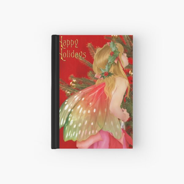 Christmas tree fairy Hardcover Journal